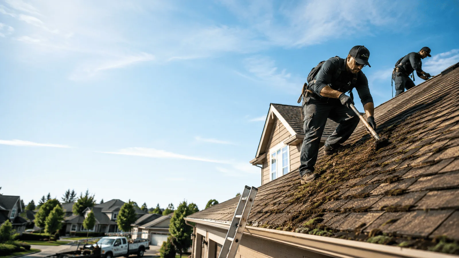 Roof Moss Removal in Albert Lea, MN near me